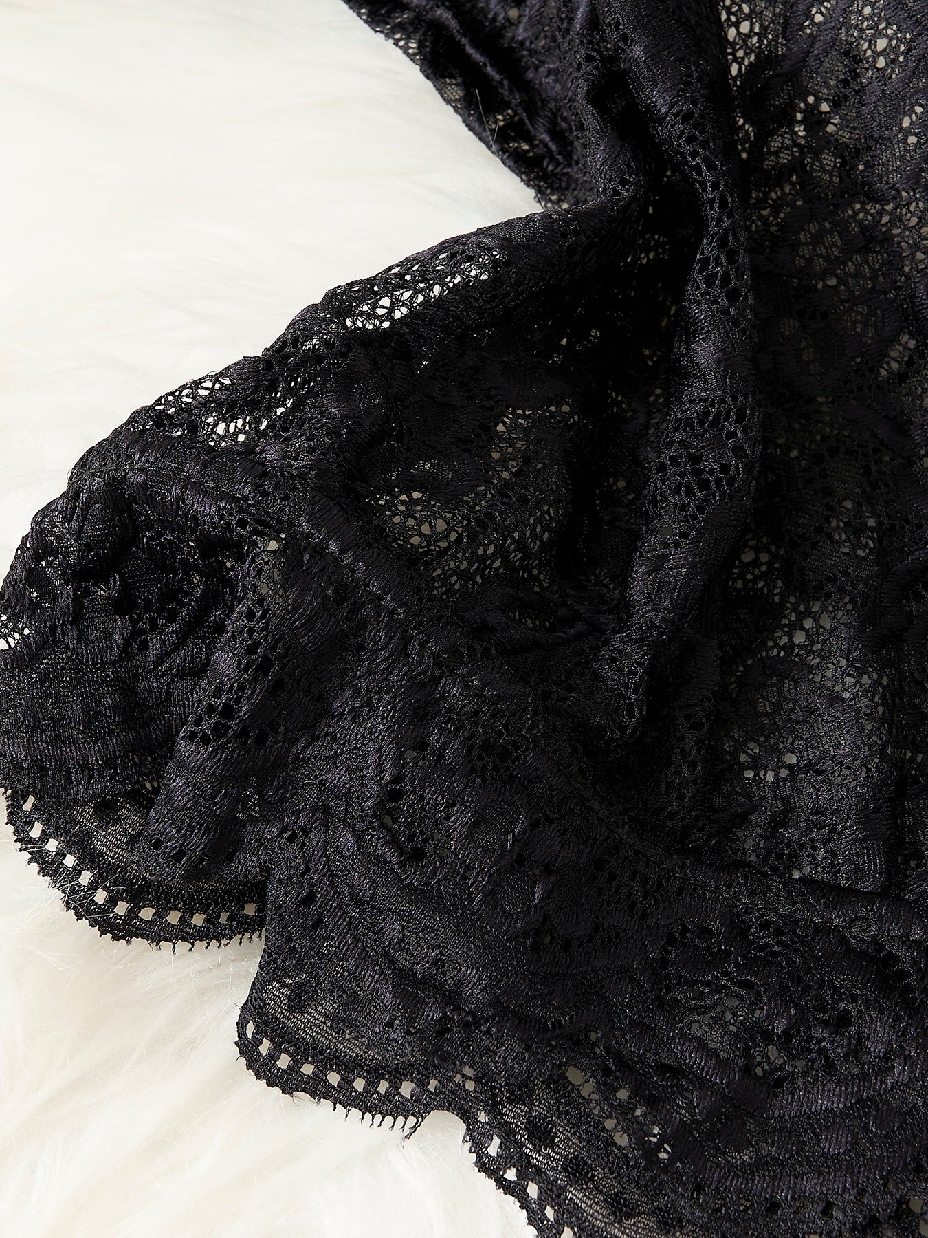 Midnight Lace Two-Piece Set