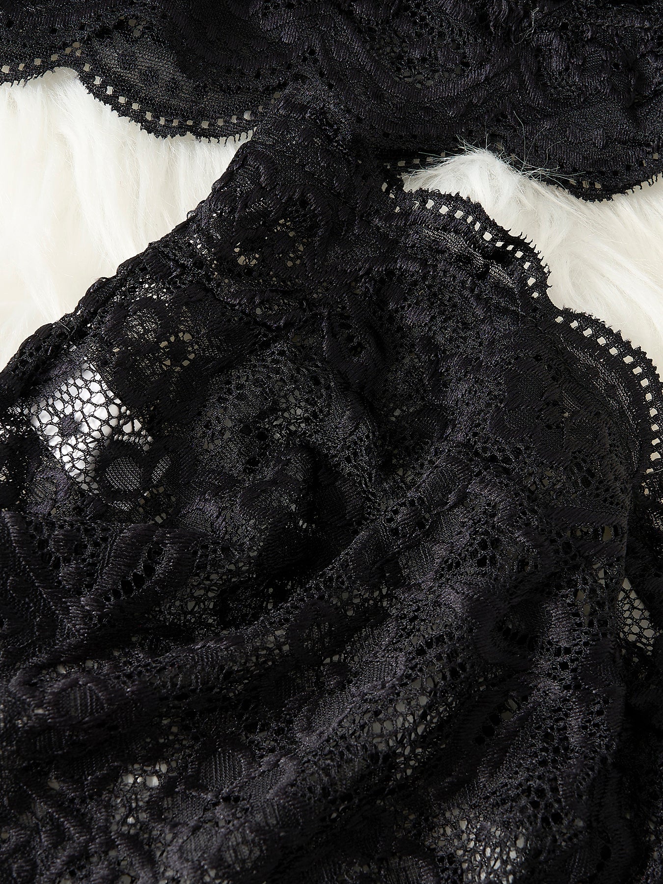 Midnight Lace Two-Piece Set