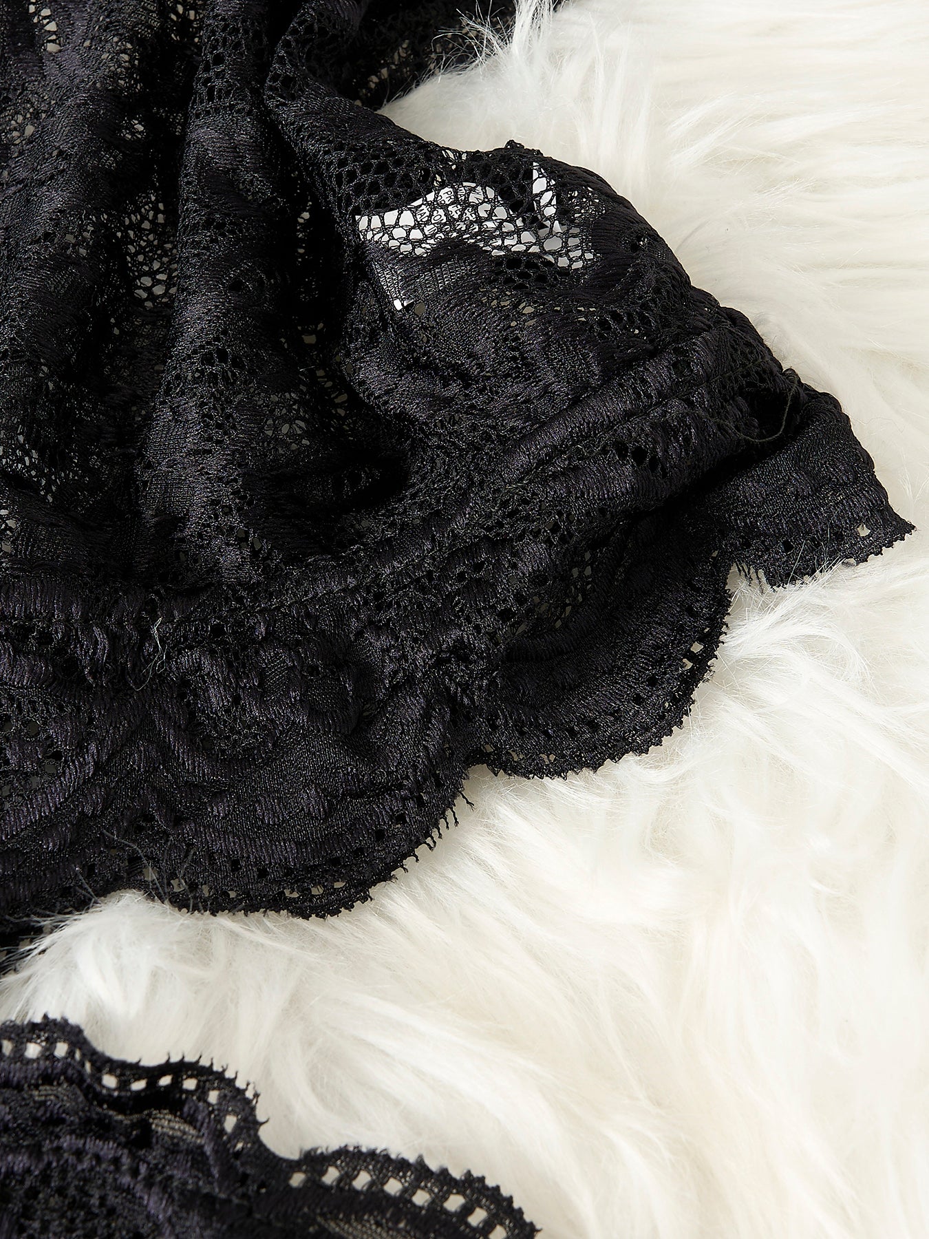 Midnight Lace Two-Piece Set