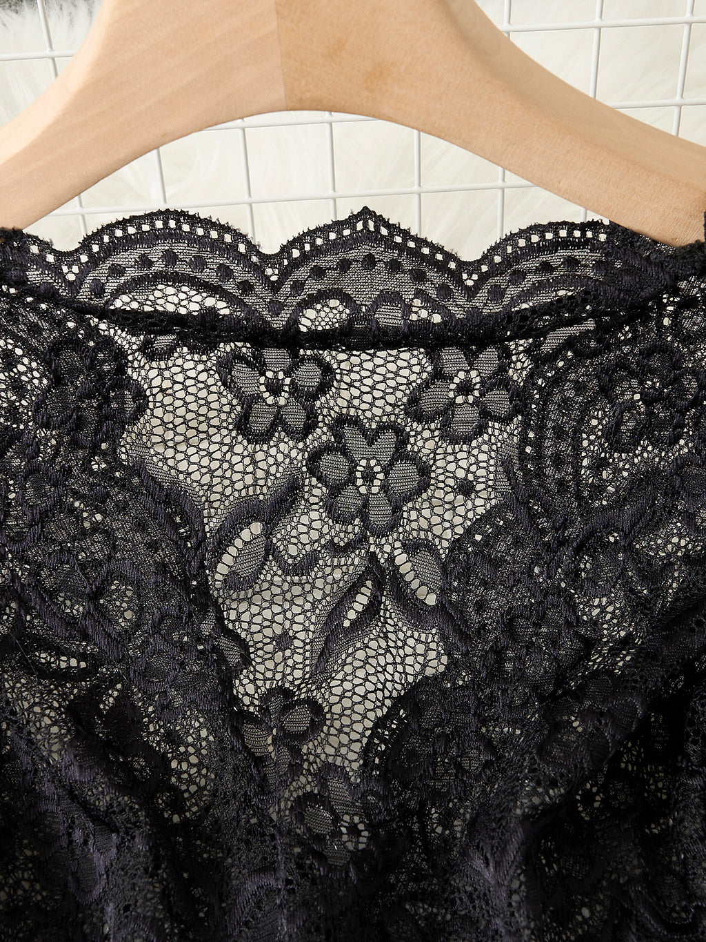 Midnight Lace Two-Piece Set