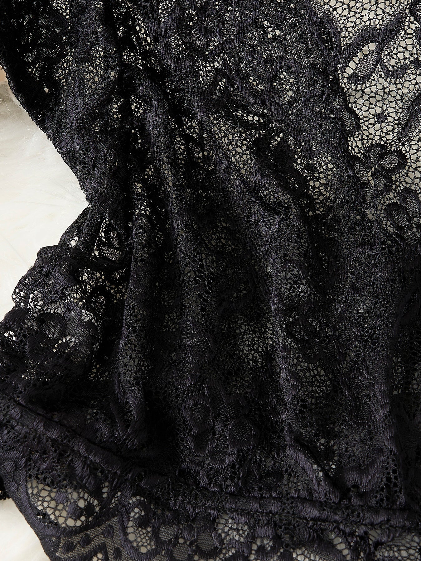 Midnight Lace Two-Piece Set