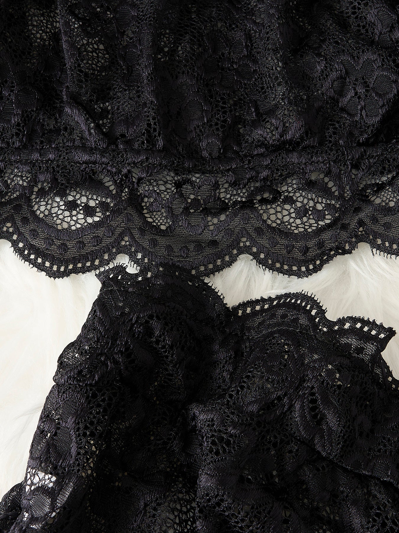 Midnight Lace Two-Piece Set