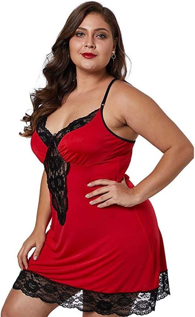 Red Selena Lace Slip