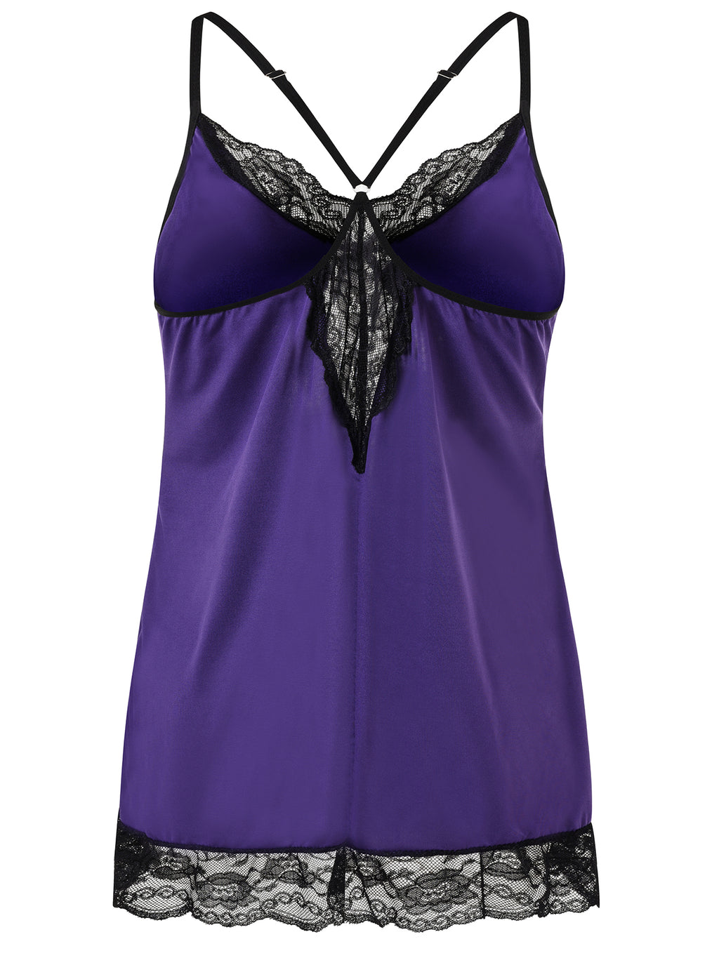 Purple Selena Lace Slip