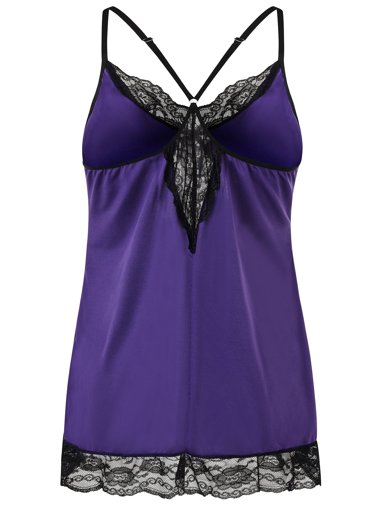 Purple Selena Lace Slip