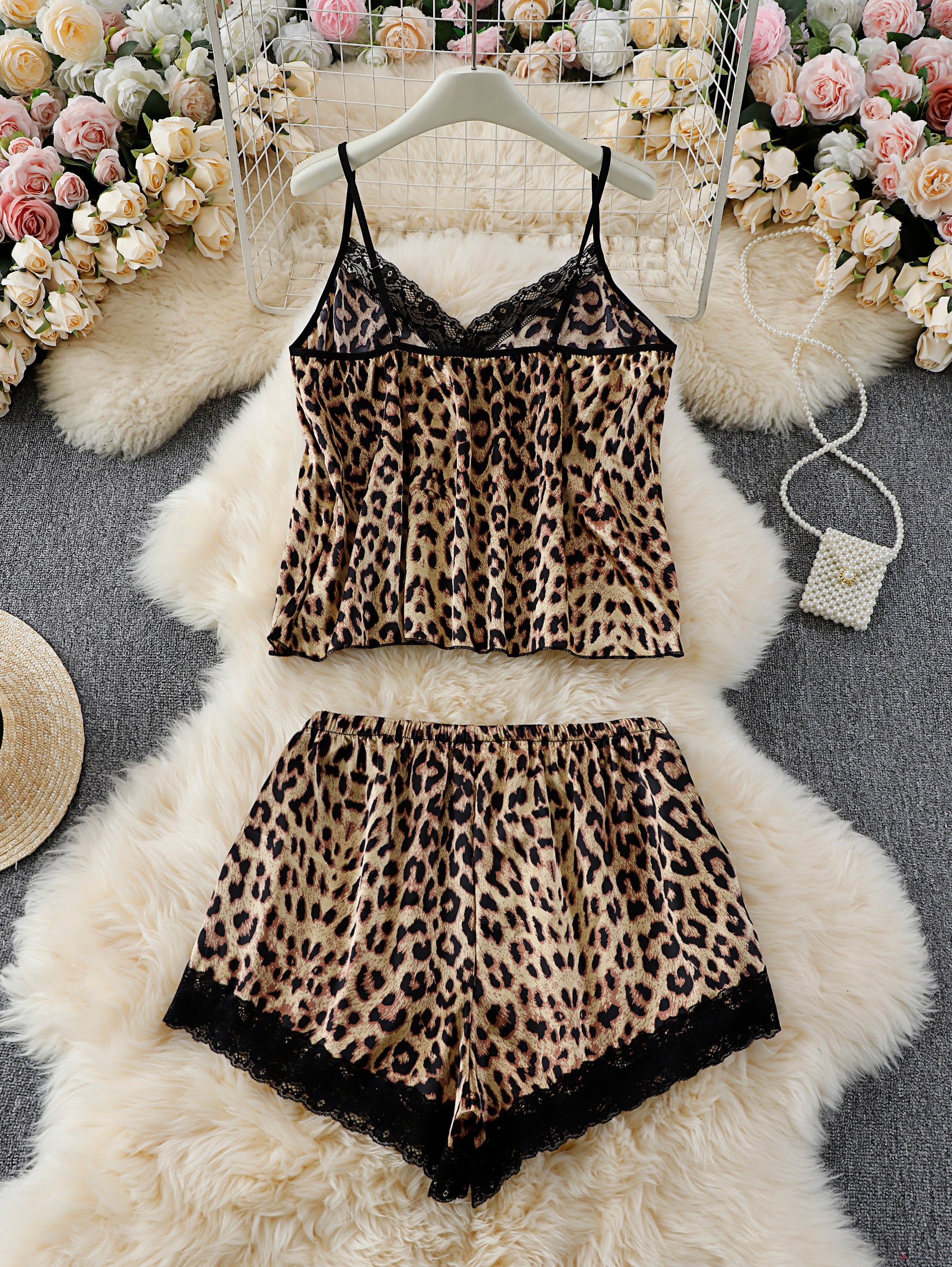 Leopard Charm Pajama Set Subtitle