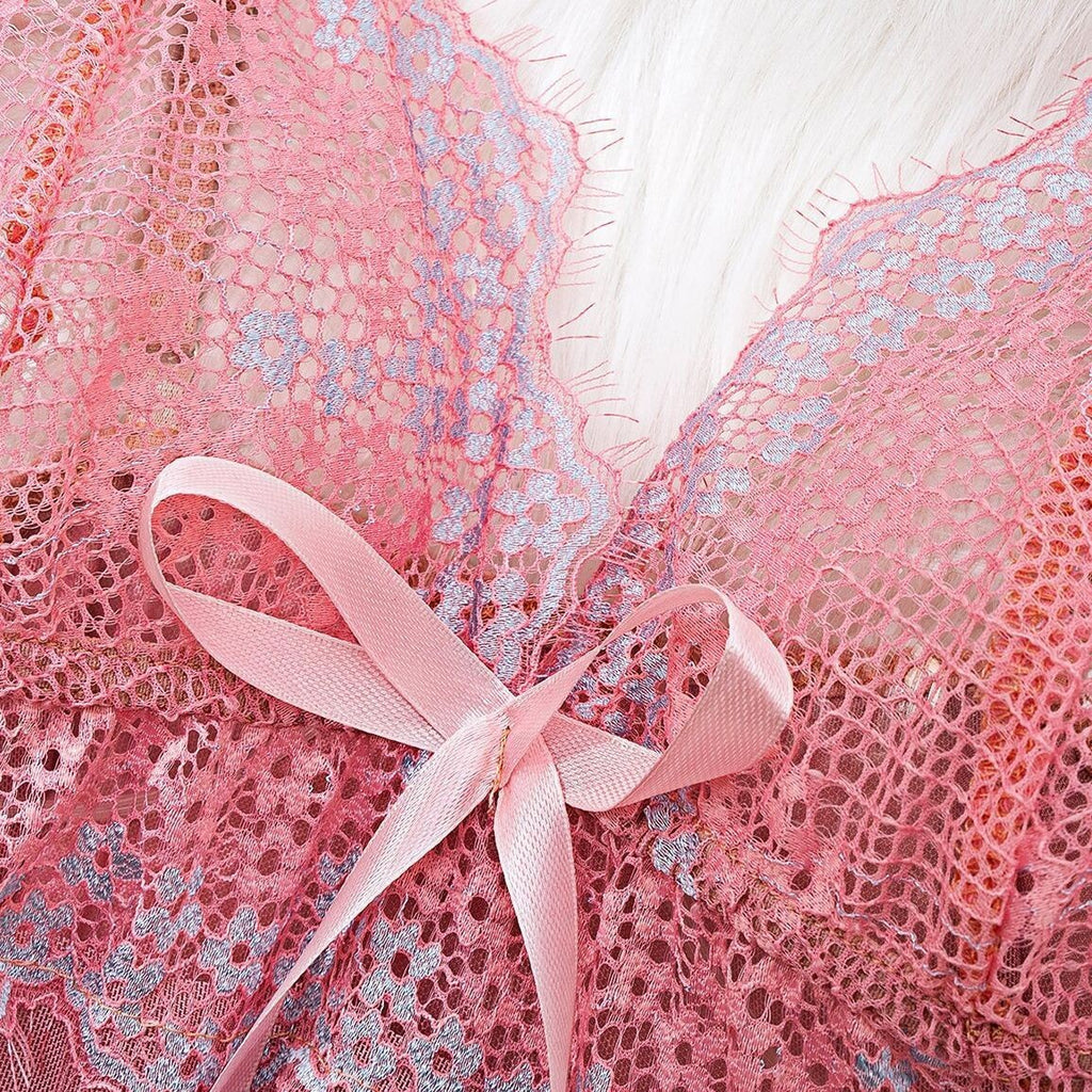 Blush Whisper Babydoll Set