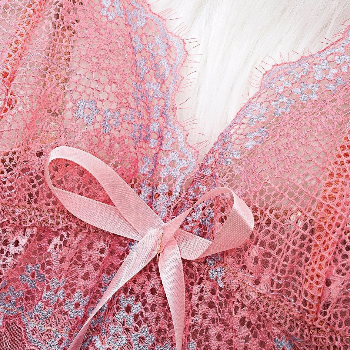 Blush Whisper Babydoll Set