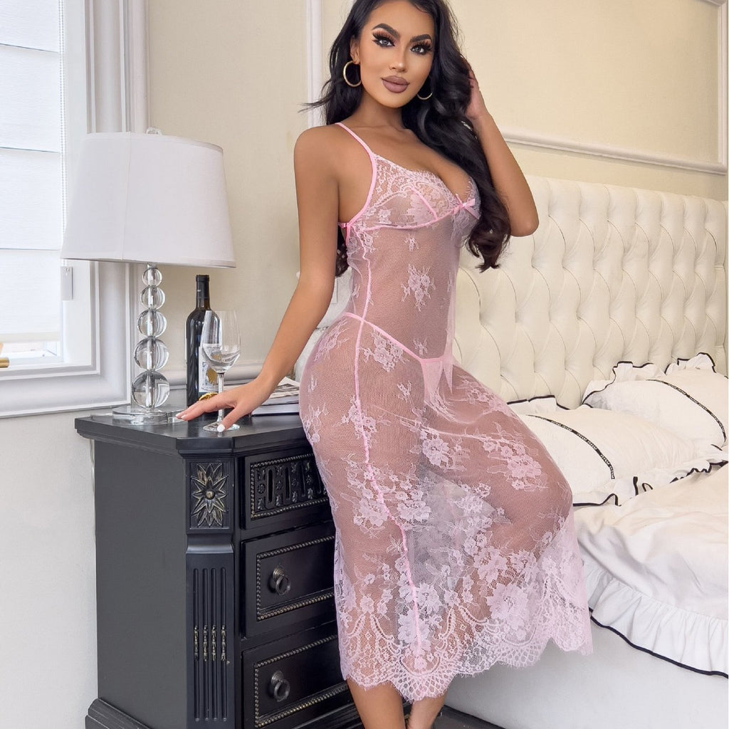 Blush Enchantment Babydoll Set