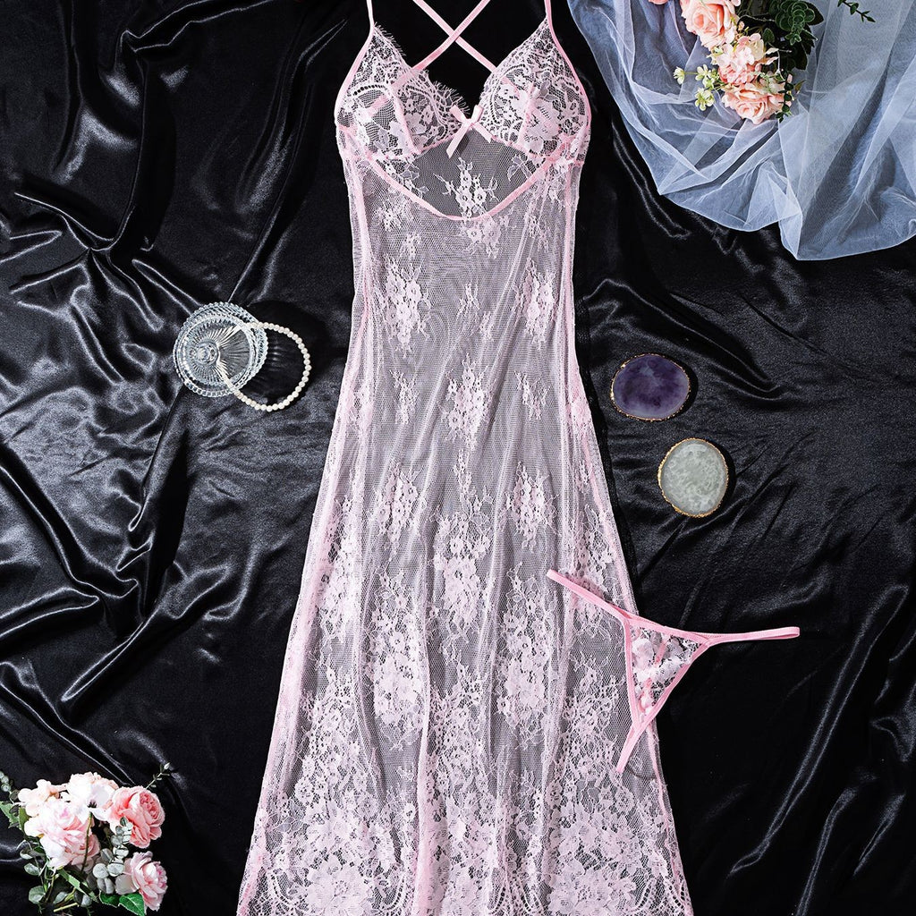 Blush Enchantment Babydoll Set