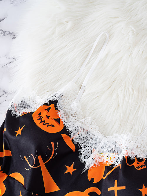 Haunted Lace Pajama Set