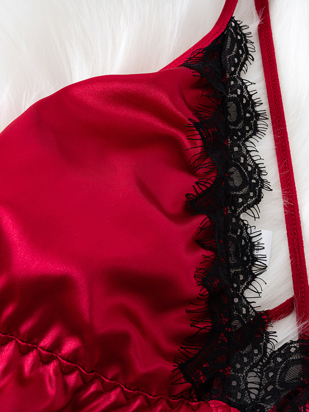 Scarlet Lace Slip